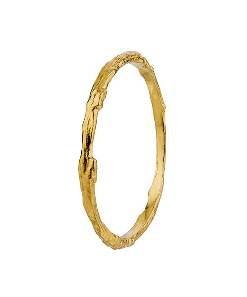 product shot of Willow Twig Band 1.8 mm by Alex Monroe Jewellery