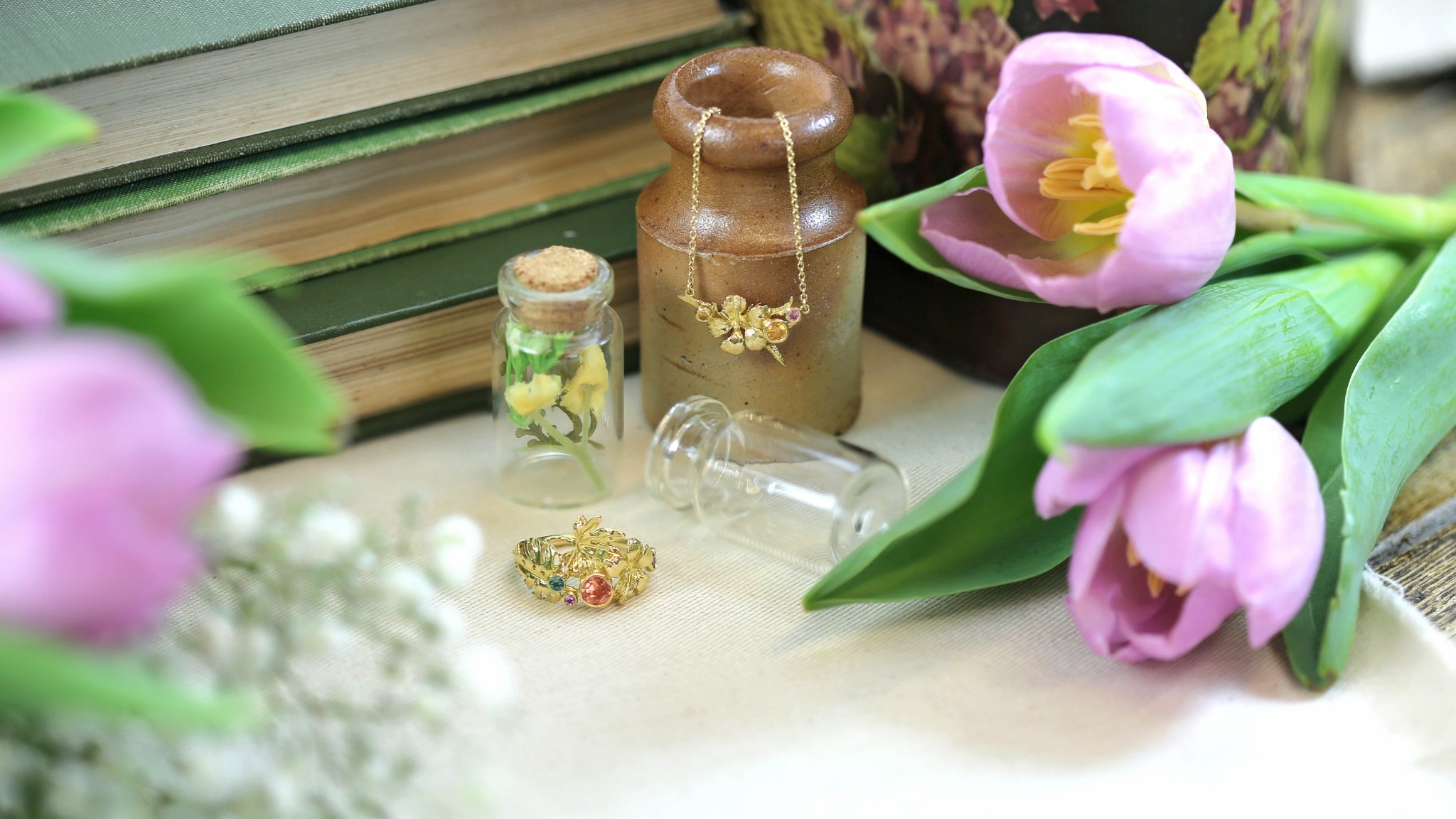 One of a Kind Sunrise Facets by Alex Monroe Jewellery