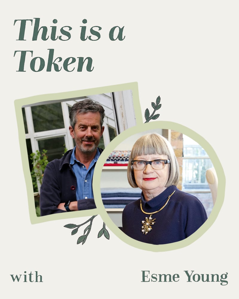 This is a Token Esme Young Alex Monroe Jewellery