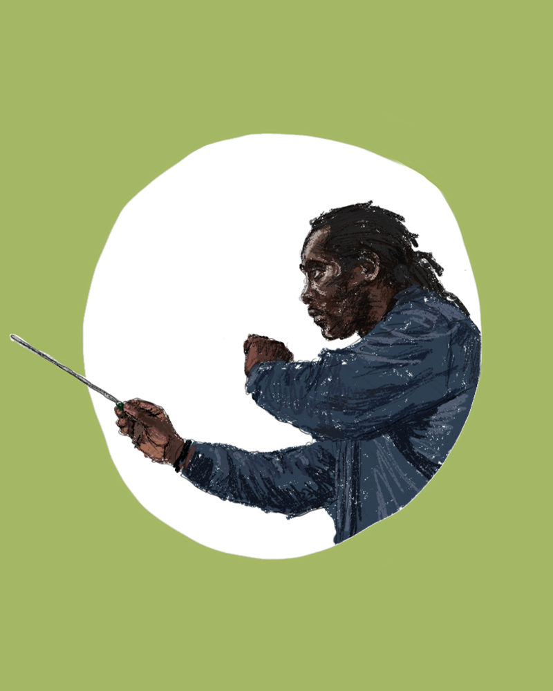 This is a Token Dwight Pile Gray Illustration Alex Monroe Jewellery