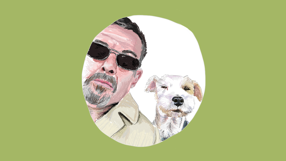 This is a Token Lloyd Hutchinson Illustration Alex Monroe Jewellery