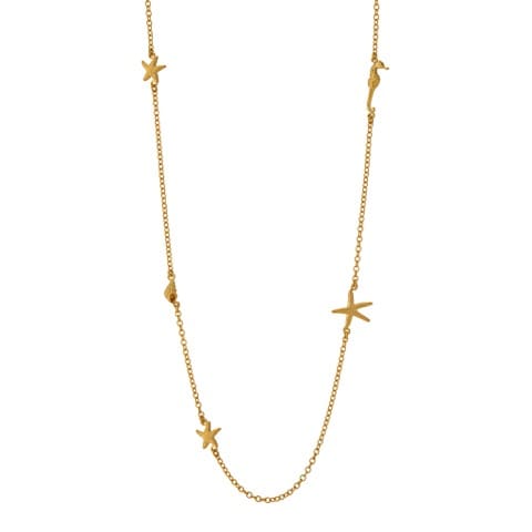 Starfish Constellation Long Necklace