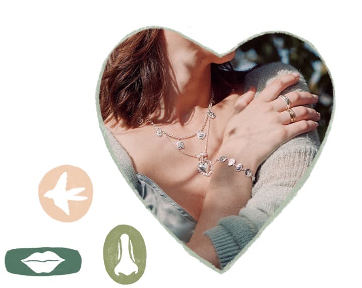 heart shaped bracelet image