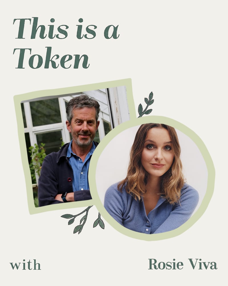 This is a Token Rosie Viva Alex Monroe Jewellery