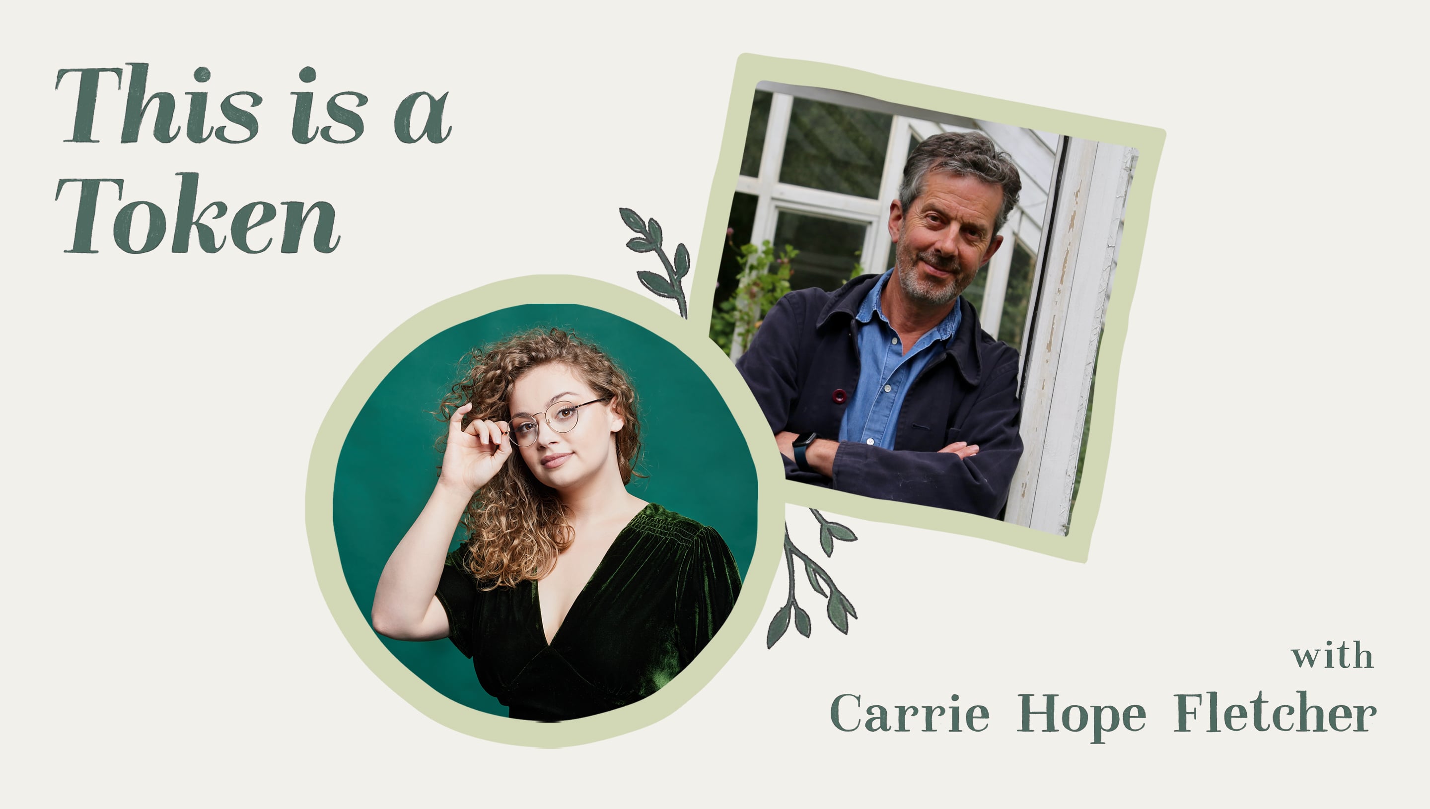 This is a Token Carrie Hope FletcherAlex Monroe Jewellery