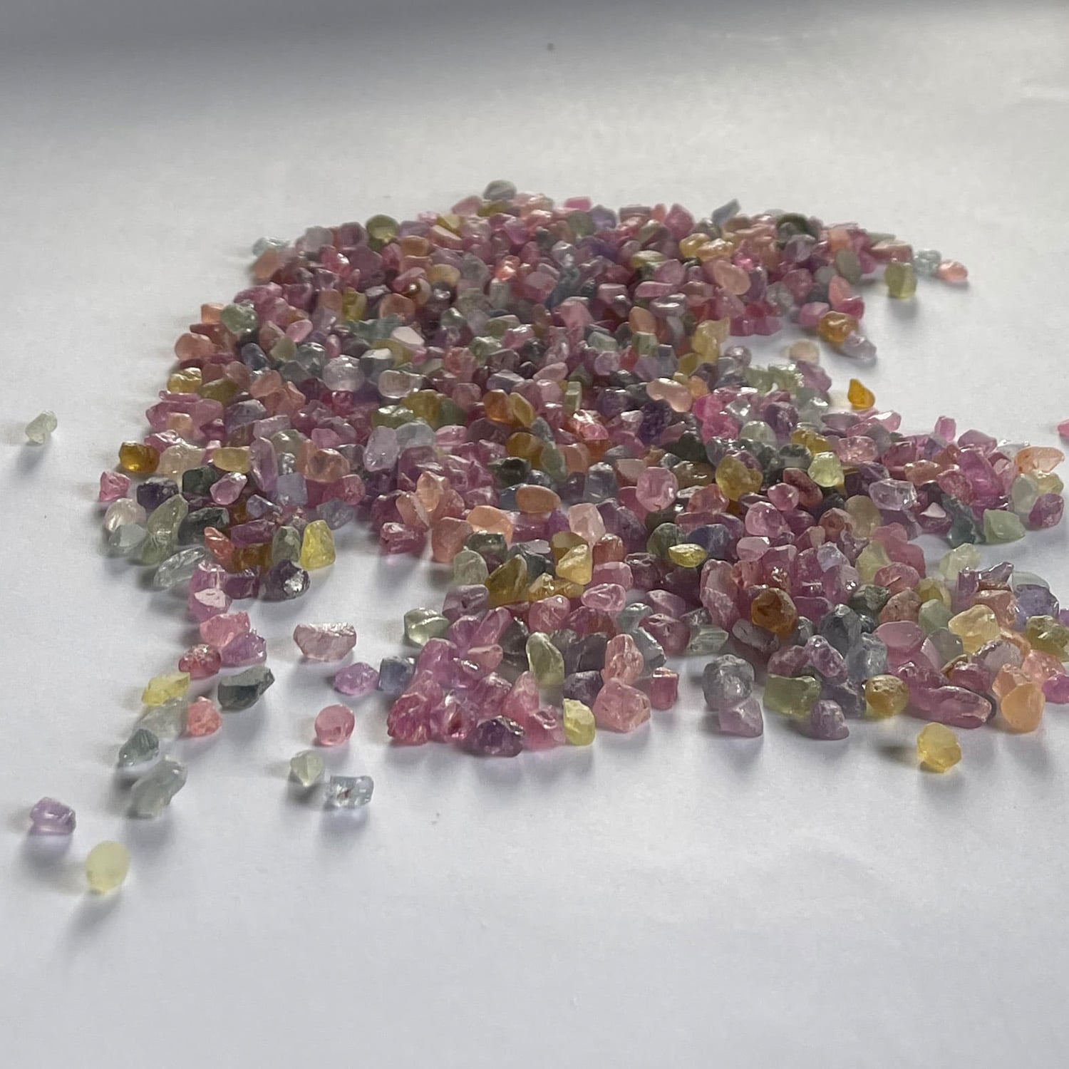 model wearing silver gold plated rings by alex monroe